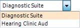 diagnostic suite select screen